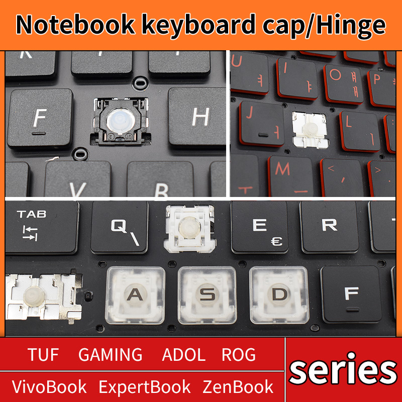 Pc Gaming Hp - استبدال Keycap مفتاح غطاء المطاط مقص